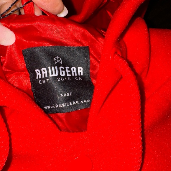 🔥NWT! Rawgear Unisex Embroidered Varsity Letterman Jacket - Picture 15 of 15